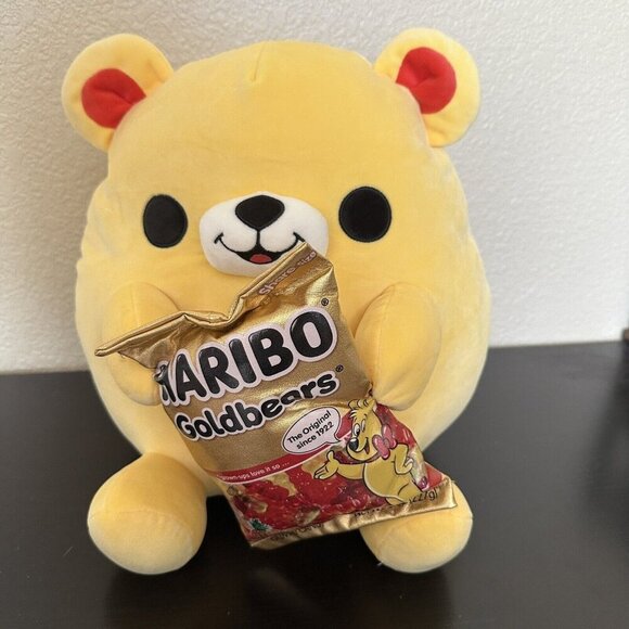 Snackles ( Haribo Goldbear) Bear NANCY 14" Plush by ZURU, Ultra Soft Stuffed Toy - Picture 1 of 7